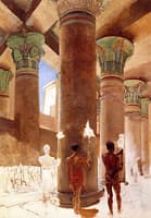 Cleopatra at the Temple of Isis at Philae (unfinished)