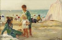 On the Beach at Deauville