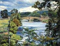 Bolton Bridge, Yorkshire, in Spring