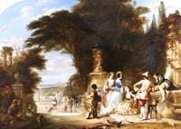 Fête in a Tivoli Villa