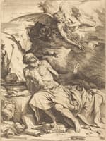 Saint Jerome hearint the Trumpet of the Last Judgement