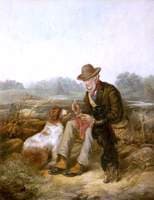 Gamekeeper with Spaniels