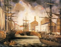 View of Boston Harbor