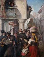 Students of Salamanca Serenading