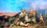 The Stag at Bay