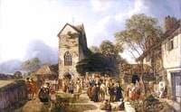 An Old Country Churchyard