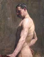 Upper Half of Male Nude