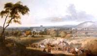 Cromwell's Troops Entering Winchester from the South