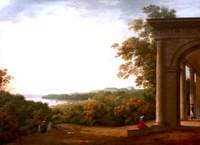 A View of Castle Ward from the Doric Temple