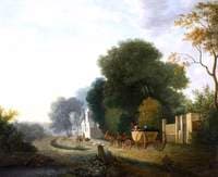 Landscape with Carriage and Horses
