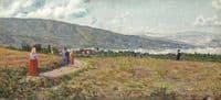 Landscape with Mountains