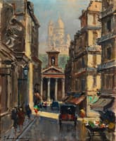 View of the Sacre Coeur