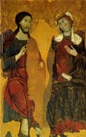Madonna and Christ Enthroned