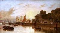 View of Southampton from near the Baths