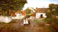 Bispham Village Scene