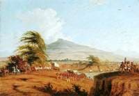 Forces under the Command of Lieutenant General Cathcart Crossing the Orange River, South Africa, to