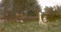 'On summer's eve by haunted stream'