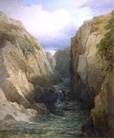 Gorge and River in Ireland