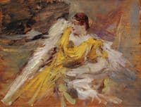 Lady in Yellow