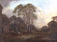 Wooded Landscape with a Village