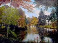 The Lower Lake, Dynes Hall, Essex