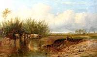 Landscape with a Boy and Cattle