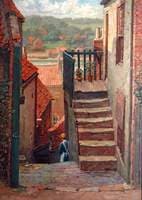 Whitby, View of a Backstreet