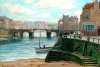 Whitby with Its Original Town Bridge