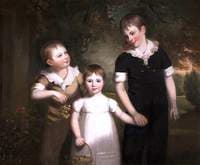 Francis James Curzon; Mary Curzon, Later Mrs John Beaumont; and Alfred Curzon