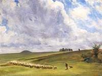 Stonehenge, Wiltshire, Barrows and Parallel Banks