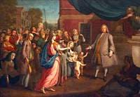 Joshua Ward Receiving Money from Britannia