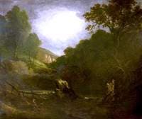 A View of a Wooded Mountainous Landscape