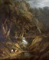 Landscape with a Waterfall