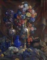 Vases, Flowers and Fruit