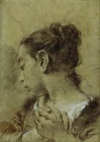 Girl in Contemplation