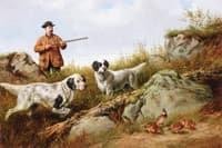 Amos F. Adams Shooting Over Gus Bondher and Son, Count Bondher