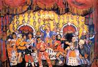 Stage Design for 'Colombina's Scarf'