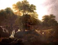 Landscape with a Waterfall