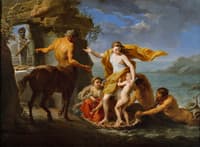 Thetis Entrusting Achilles to the Centaur Chiron