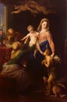 Holy Family with Sts Elizabeth and John the Baptist