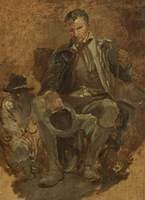 Study of a Woodman