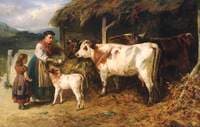 Cattle and Figures