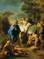 Venus Presenting Aeneas with Armour Forged by Vulcan