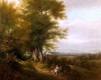 Landscape with Building and Figures