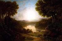 Italianate Landscape with Shepherds