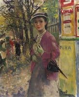 Eugénie with Umbrella