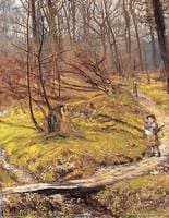 Children Gathering Wood