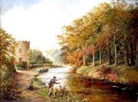 Canal at Gothersley, Staffordshire