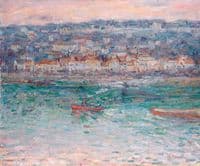 Tugboat on the Seine
