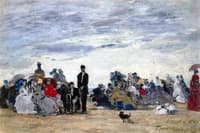 The Beach at Trouville